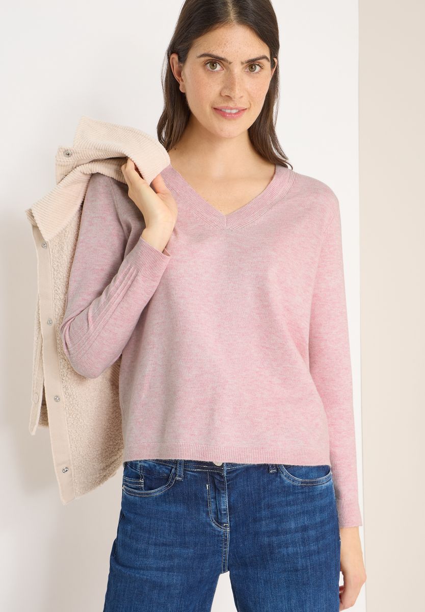 Kuscheliger V-Neck Pullover
