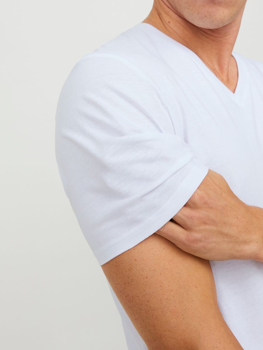 JACBASIC V-NECK TEE SS 2 PACK NOOS