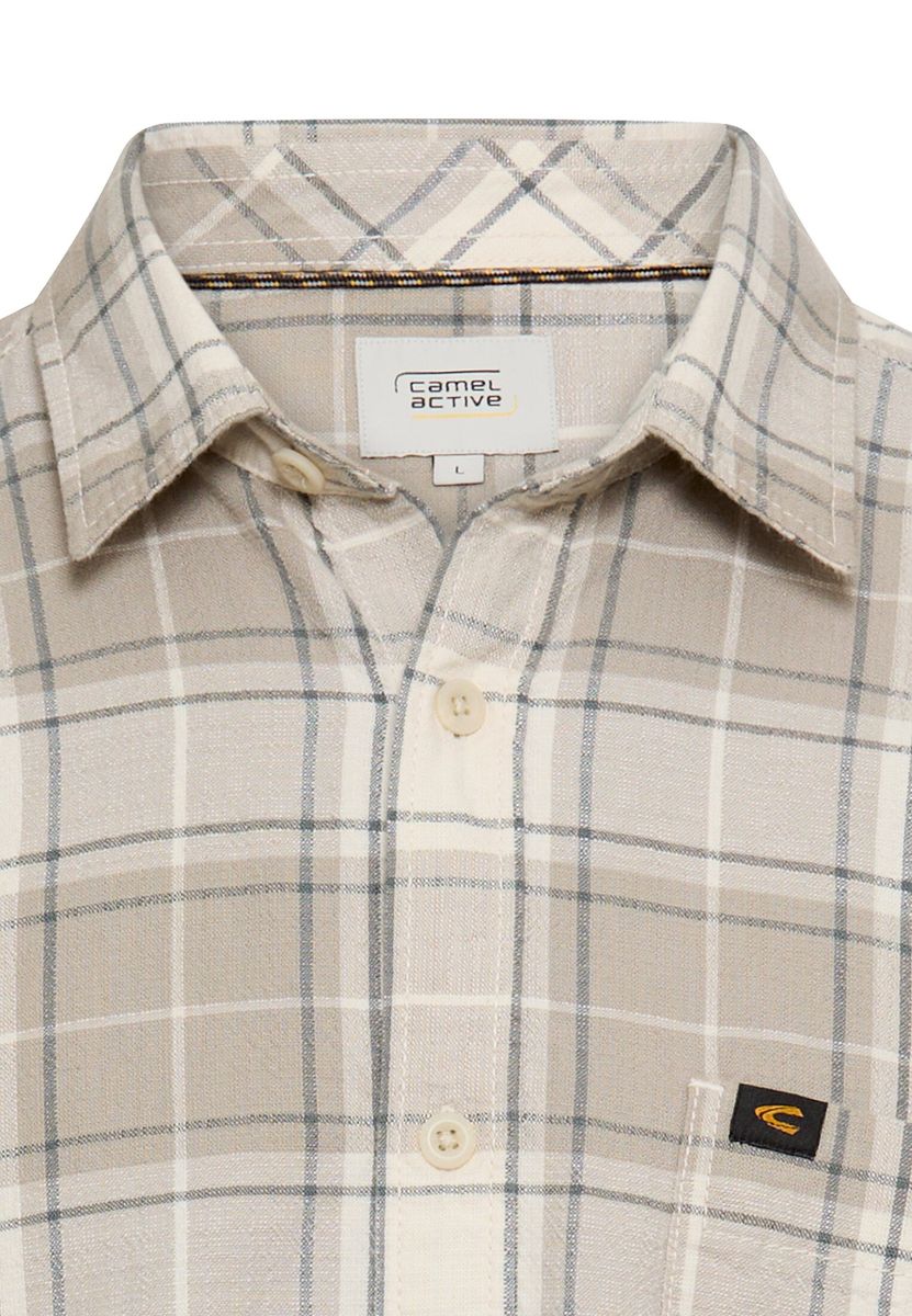 Langarmhemd mit Brusttasche