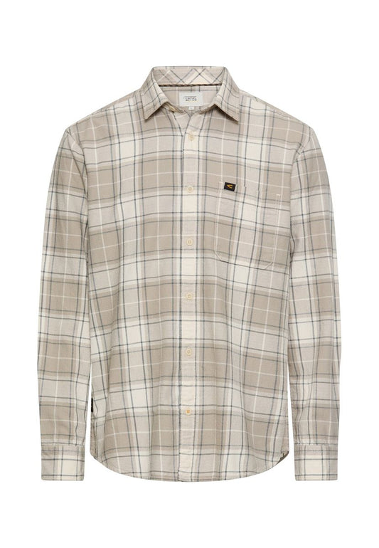 Langarmhemd mit Brusttasche