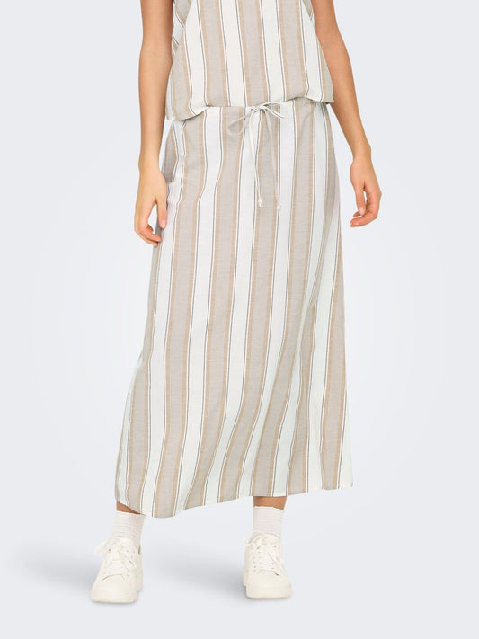 ONLJAKIRI LINEN LONG SKIRT PTM