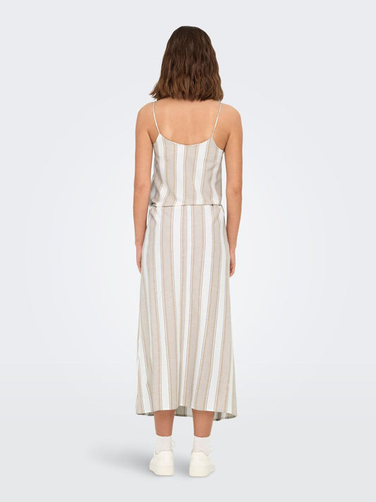 ONLJAKIRI LINEN LONG SKIRT PTM