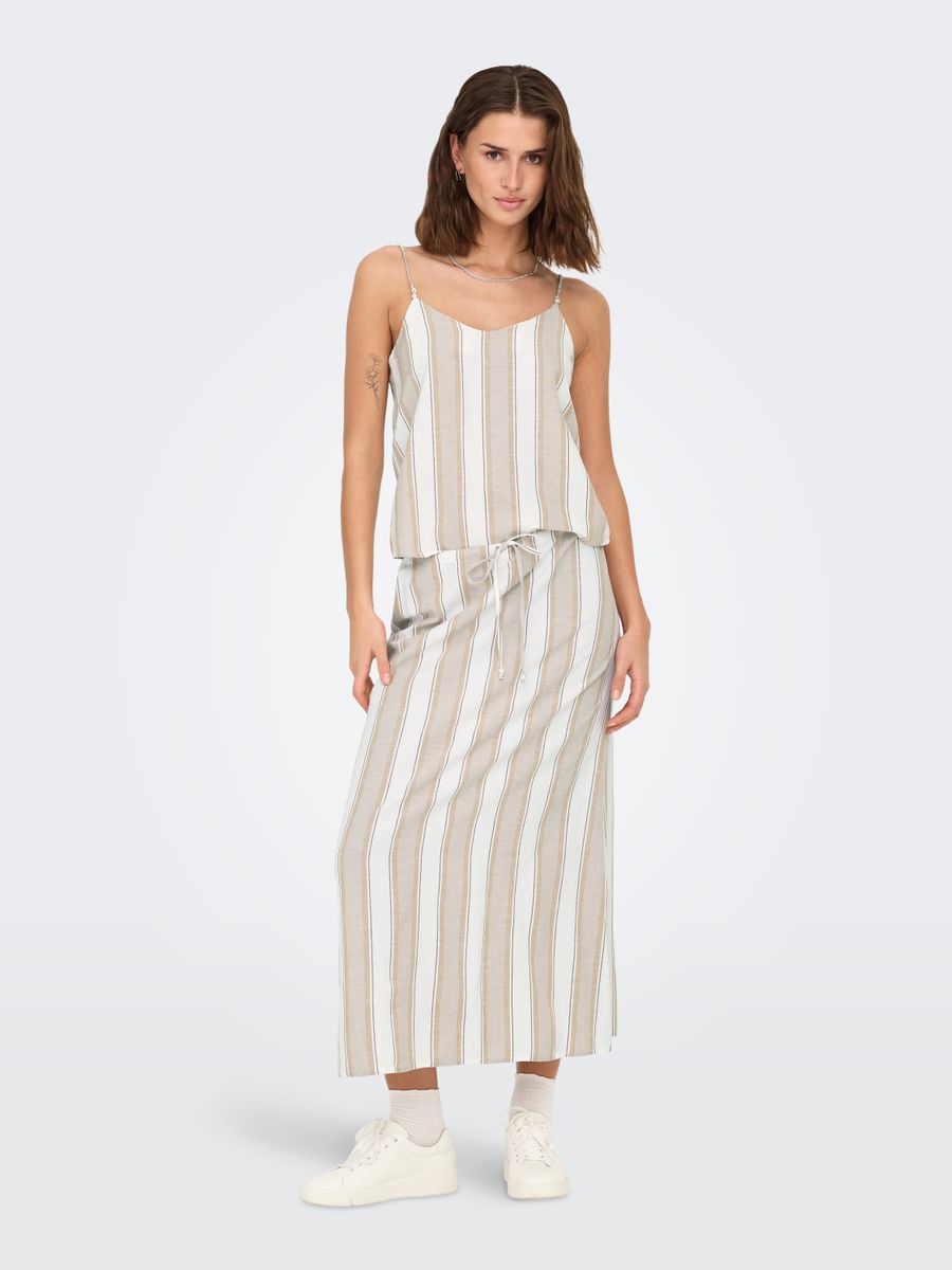 ONLJAKIRI LINEN LONG SKIRT PTM
