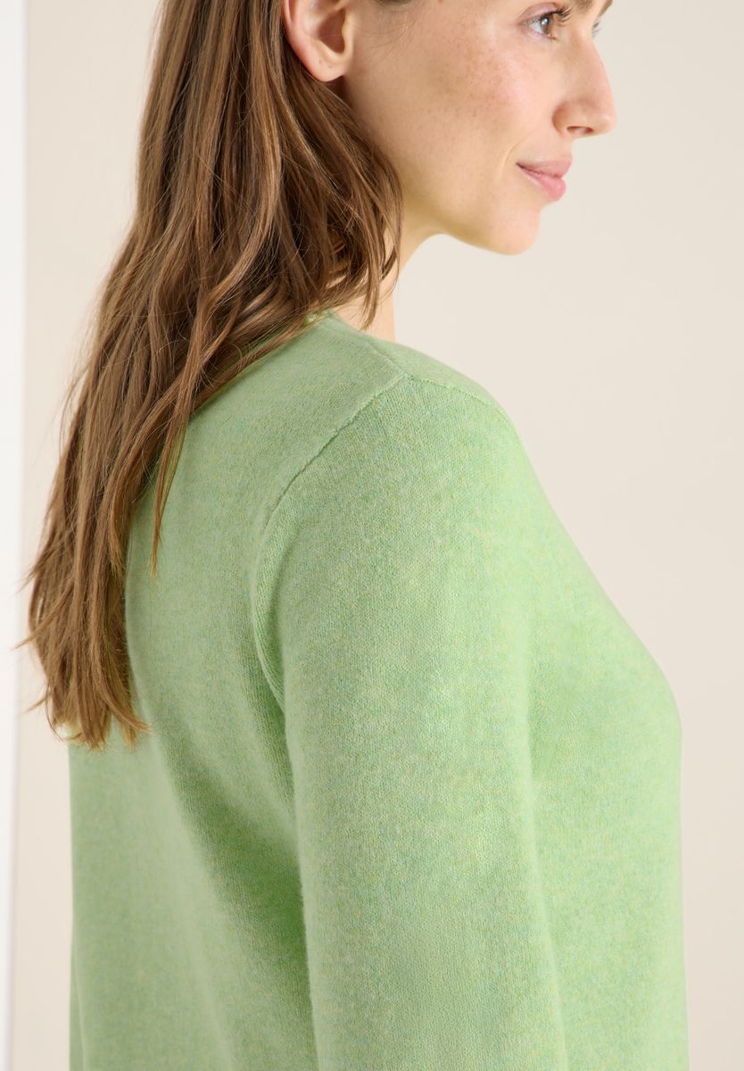Softer Pullover in Unifarbe
