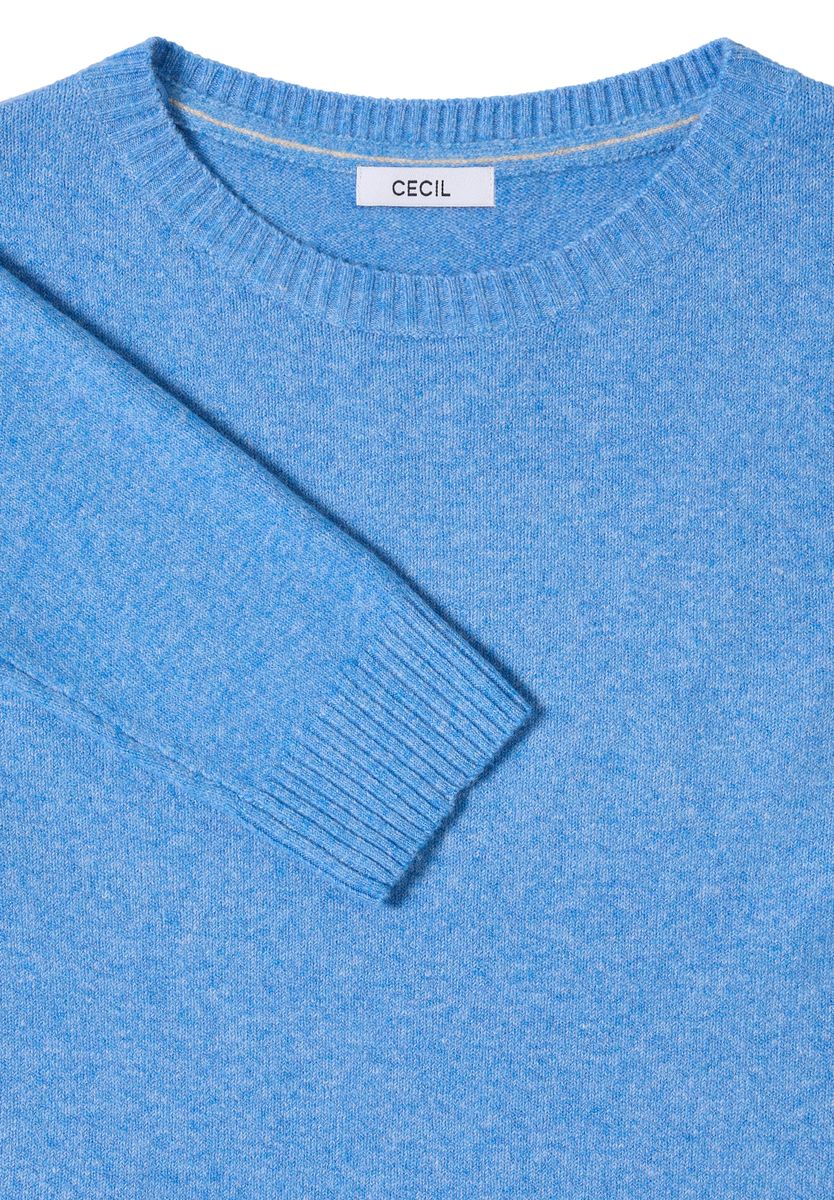 Softer Pullover in Unifarbe