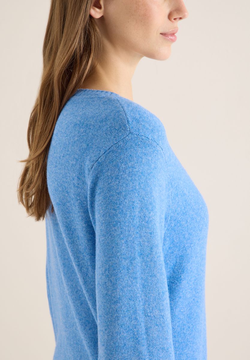 Softer Pullover in Unifarbe