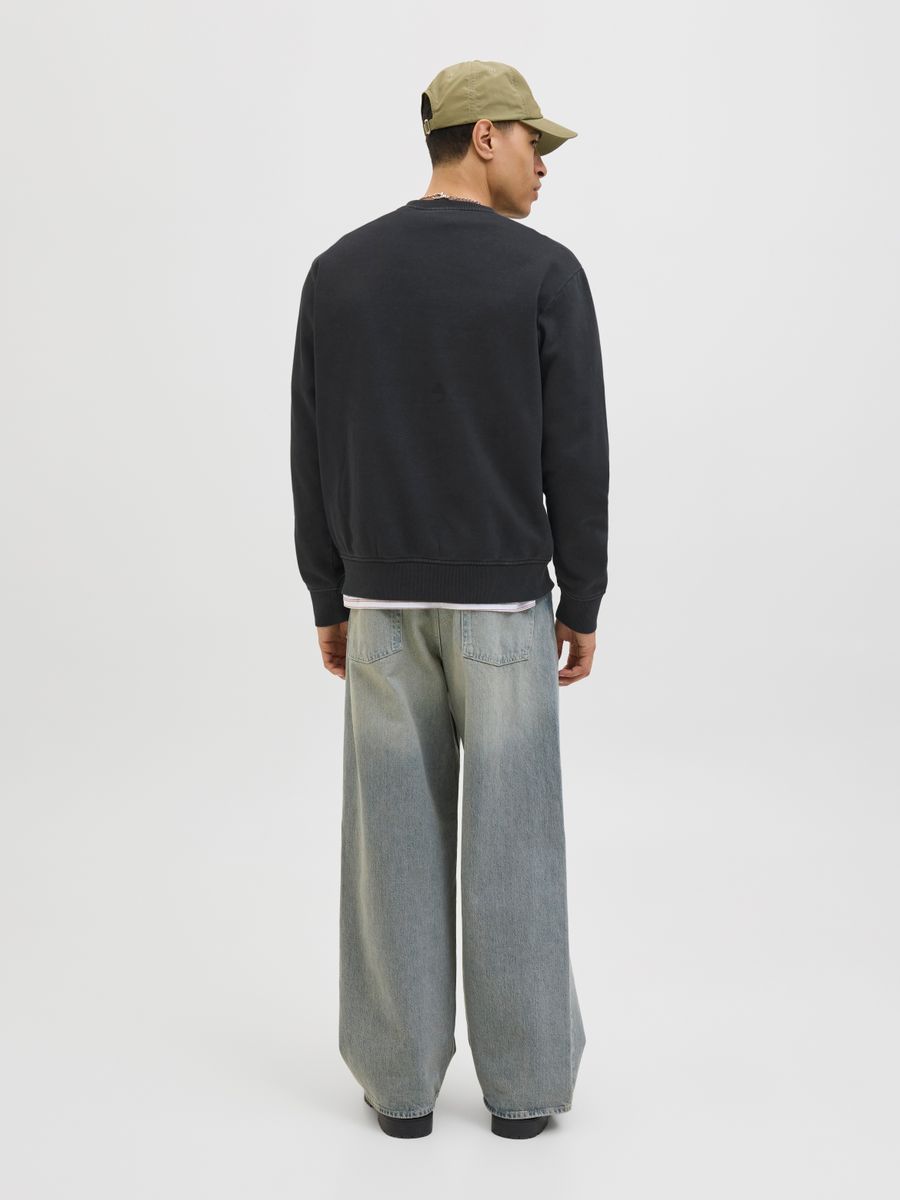 JJEDOVER PRINT SWEAT CREW NECK