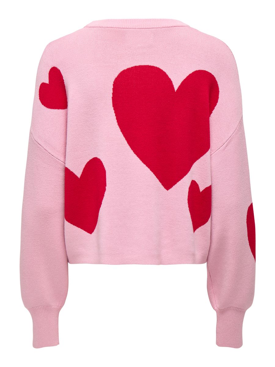 ONLMONTANA LS JQ O-NECK CC KNT