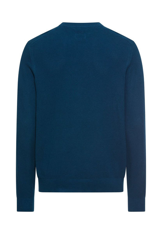 Strickpullover mit Rundhalsausschnitt