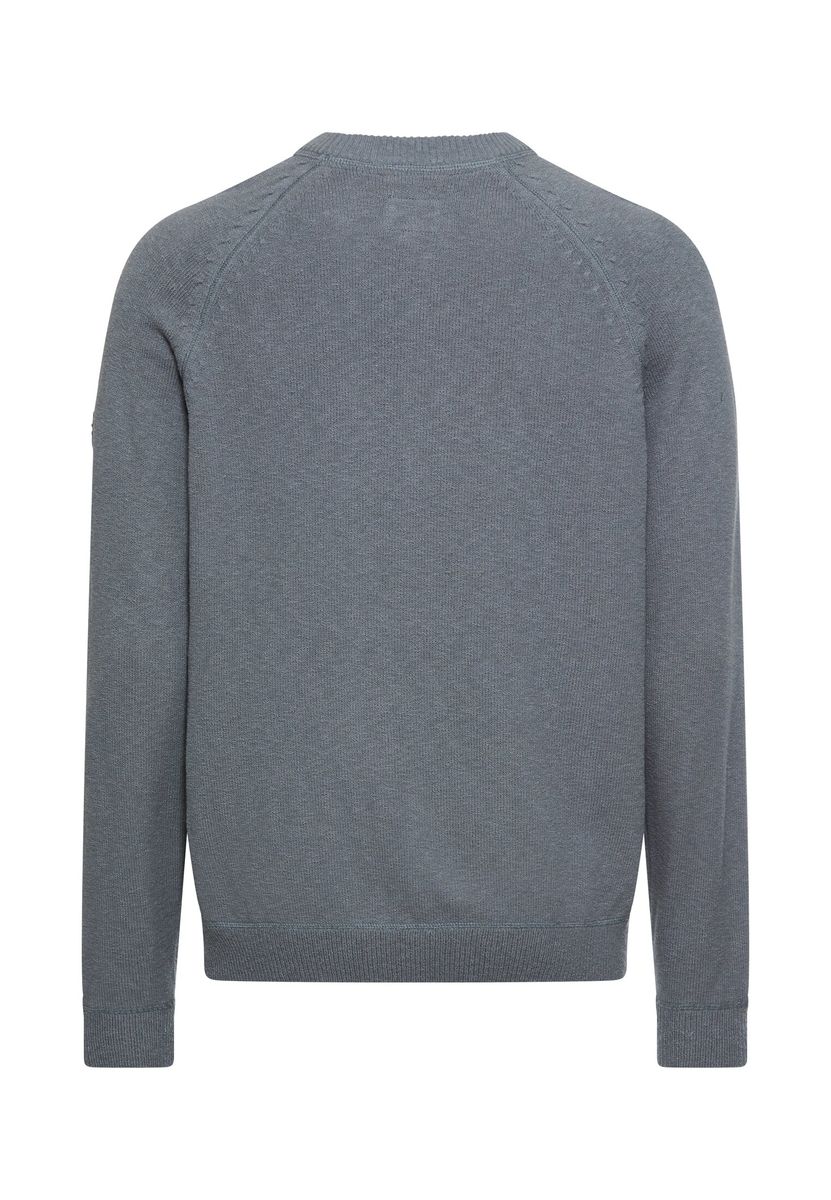 Strickpullover mit Rundhalsausschnitt