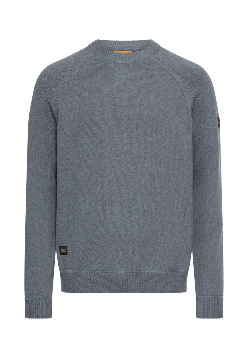 Strickpullover mit Rundhalsausschnitt