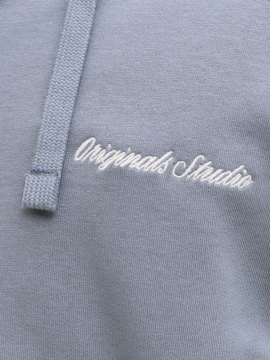JORNORREBRO EMB SWEAT ZIP HOOD NOOS