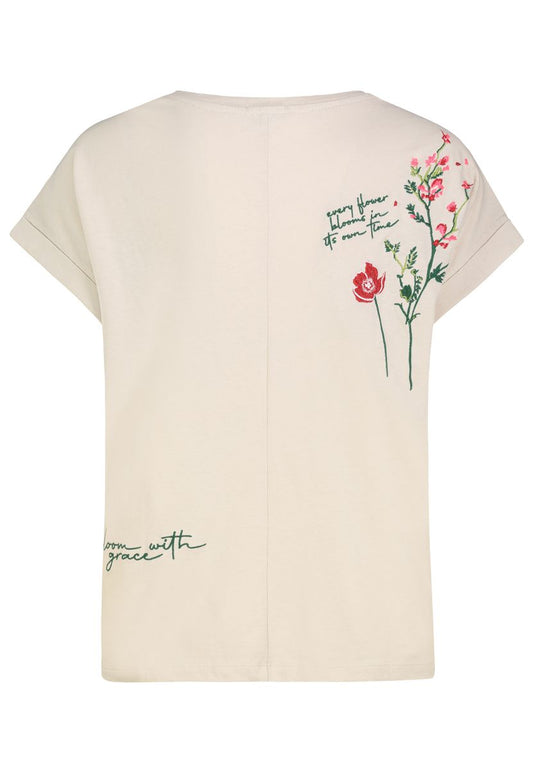 DOB T-Shirt, angeschnittene Ärmel m