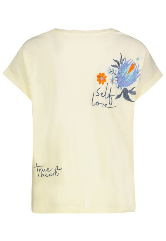 DOB T-Shirt, angeschnittene Ärmel m