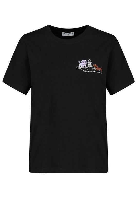 DOB T-shirt,basic fit, kurzarm, Run