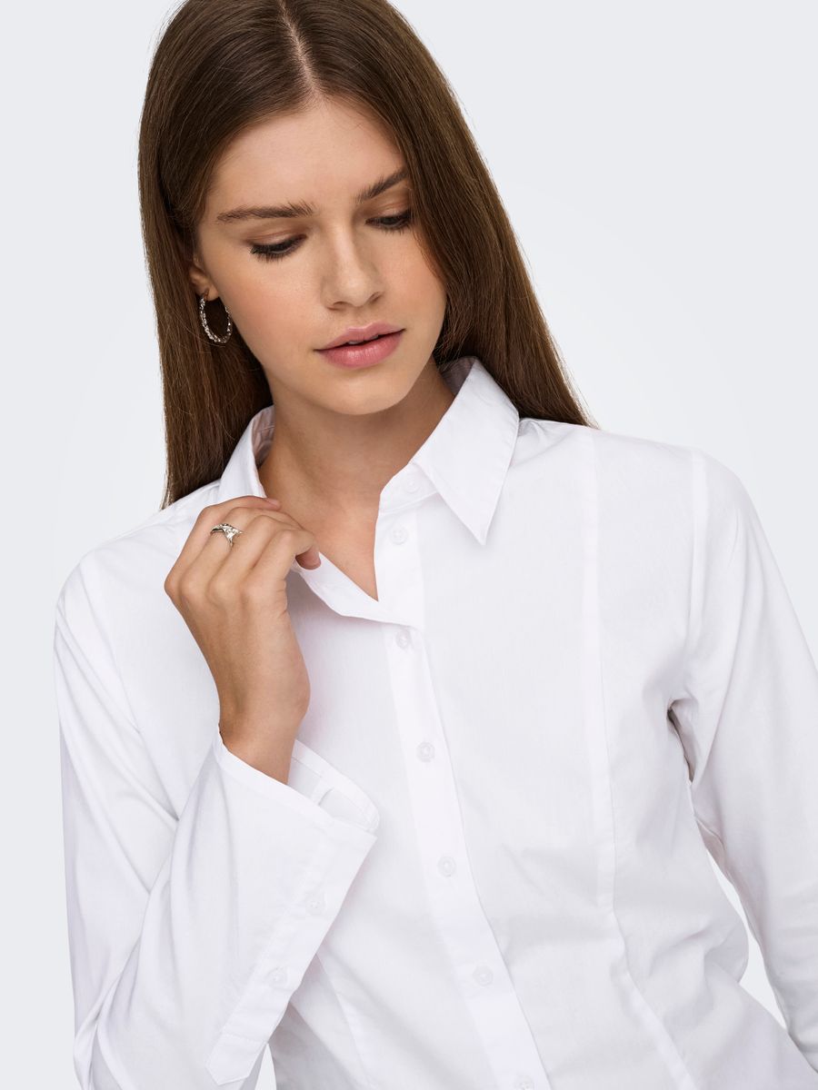 ONLBERSA LS FITTED SHIRT WVN