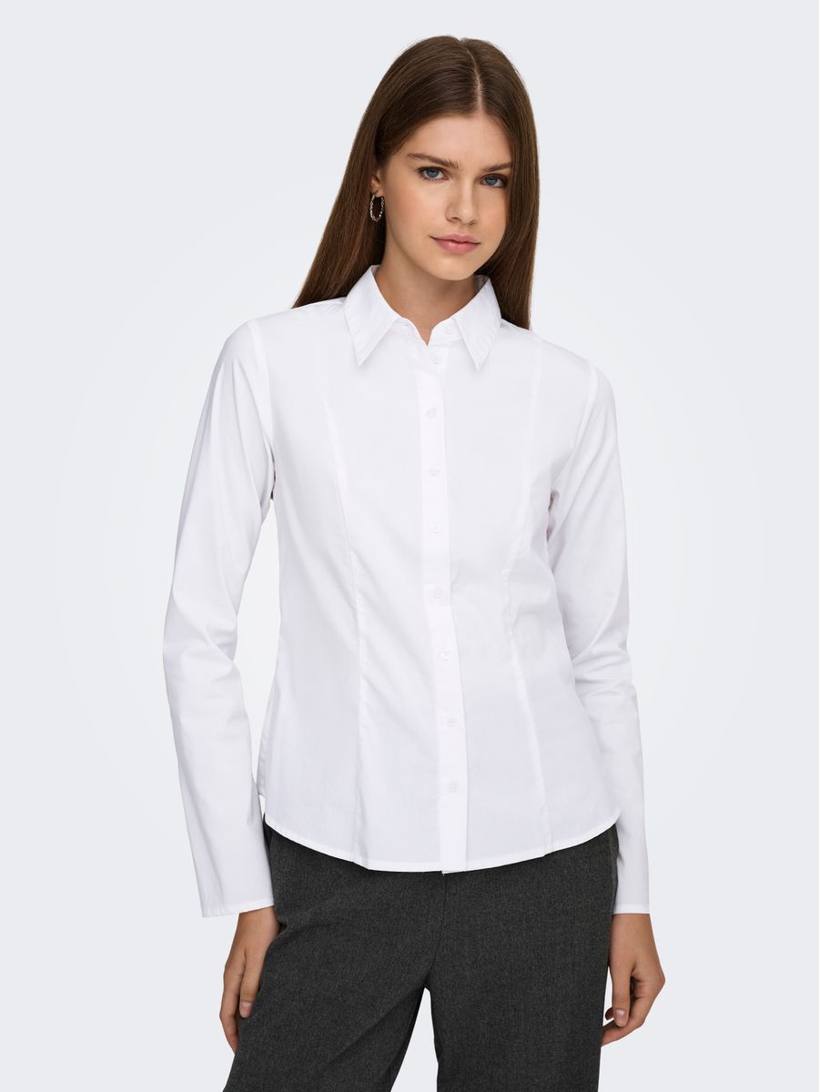 ONLBERSA LS FITTED SHIRT WVN