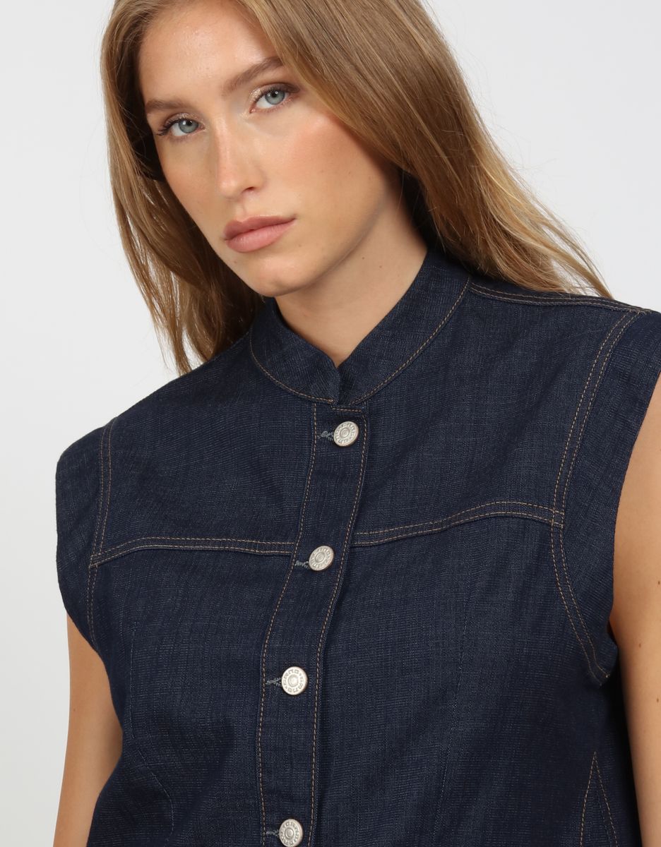 94LARA VEST - relaxed fit