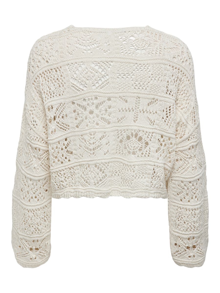 ONLBEACH 7/8 TIE CARDIGAN KNT NOOS