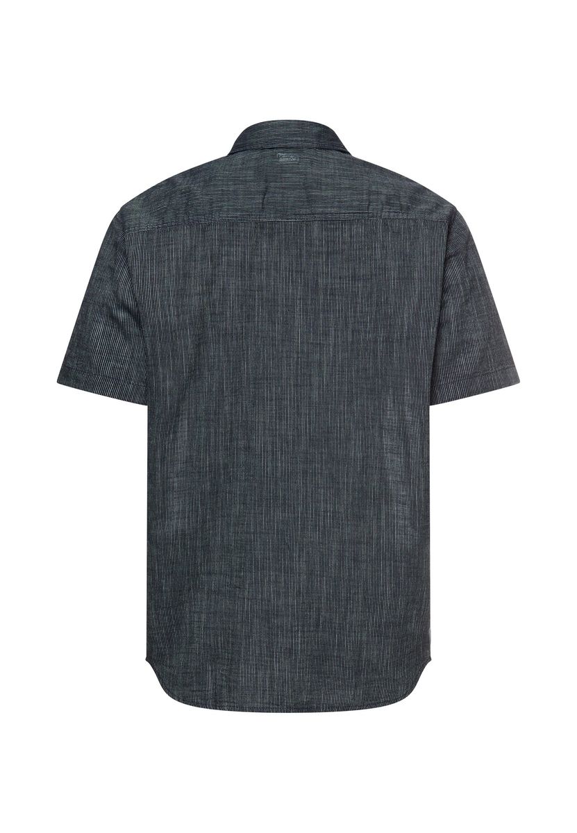 Kurzarmhemd mit Kontrastdetails