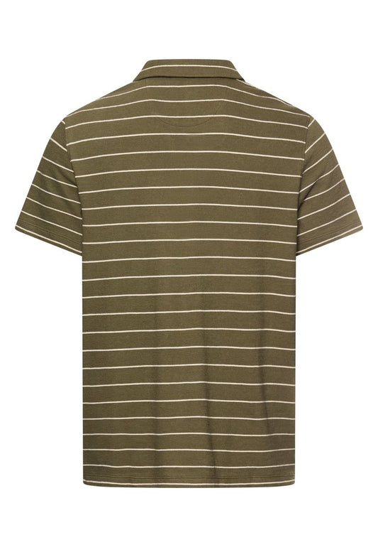 Poloshirt mit kontrastierenden Details