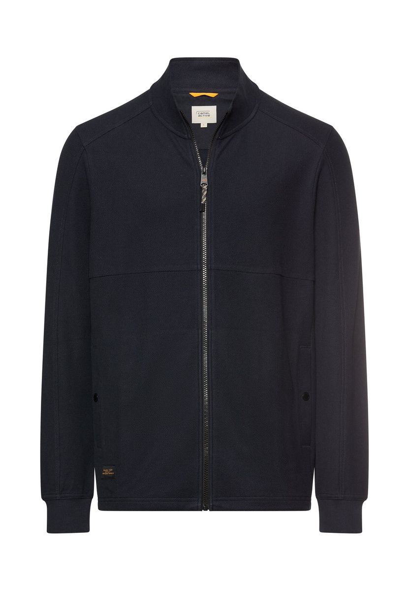 Sweatjacke mit verstellbarem Tunnelzug