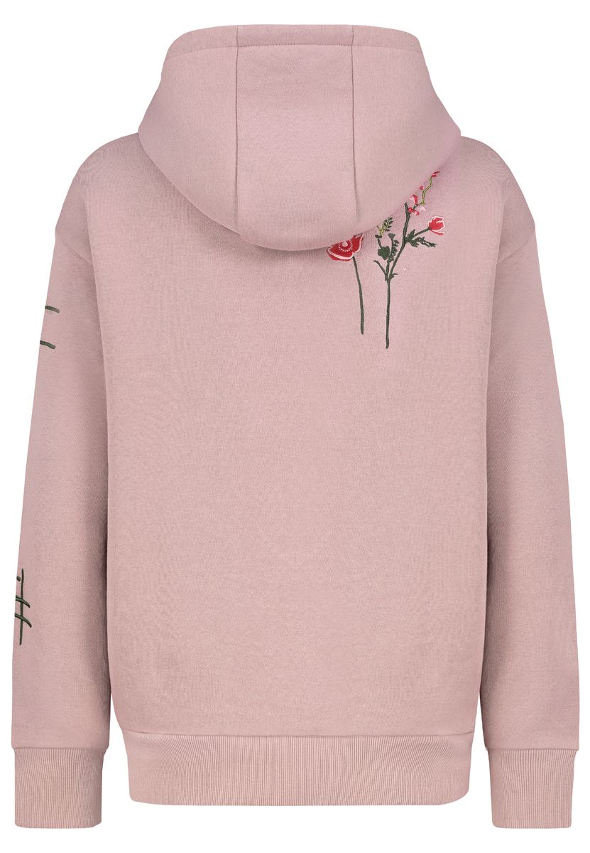 DOB Sweat, langarm, Kapuze mit Abnä