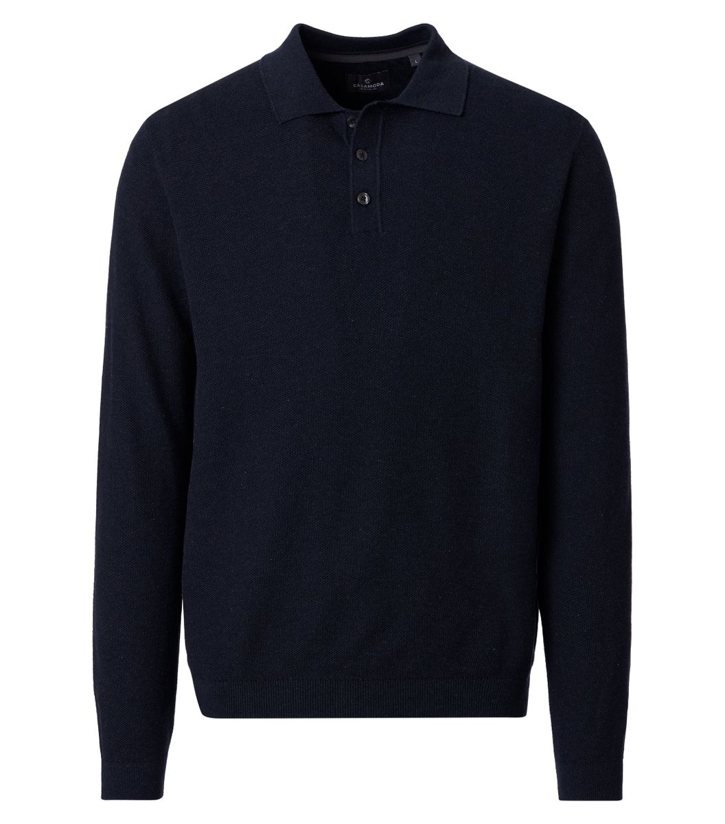 Polo-Shirt Langarm