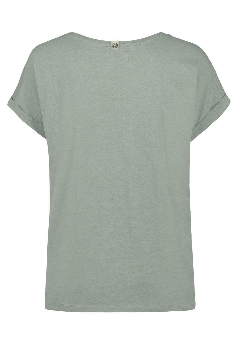 DOB Shirt, weit, Rundhals mit Blend