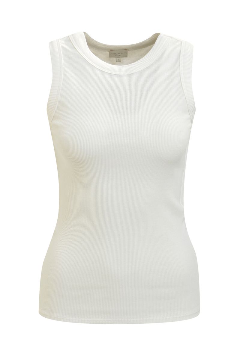 round neck sleeveless top