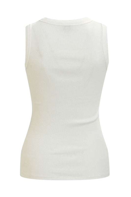 round neck sleeveless top