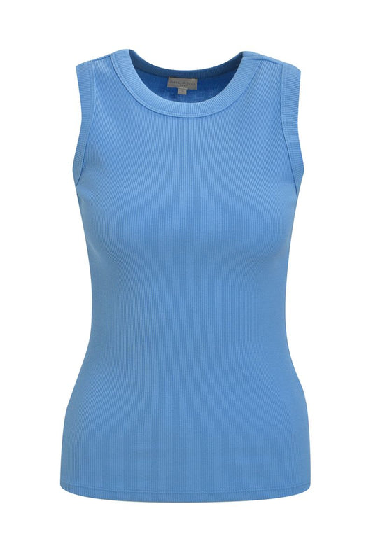 round neck sleeveless top