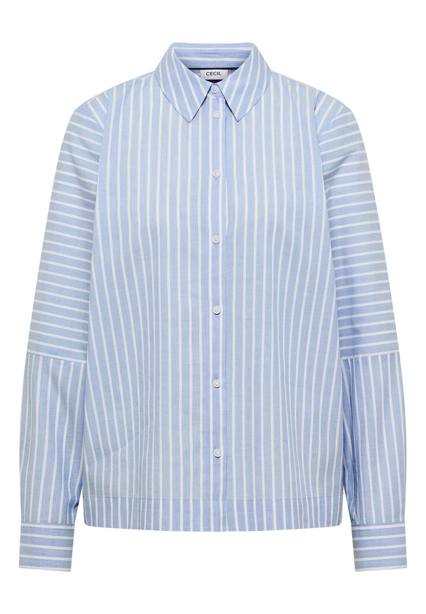 Gestreifte Hemdbluse