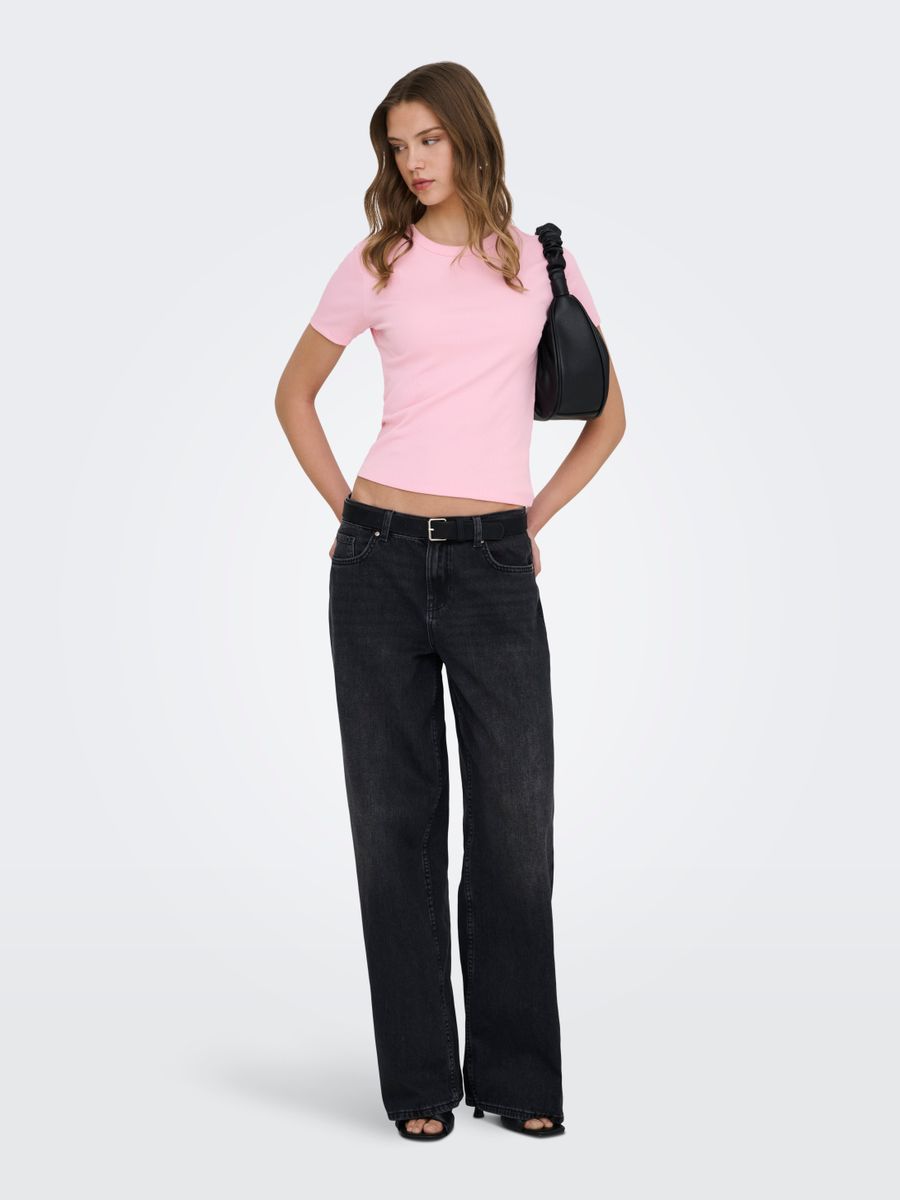 ONLVAL S/S O-NECK TOP JRS