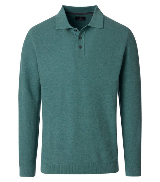 Polo-Shirt Langarm