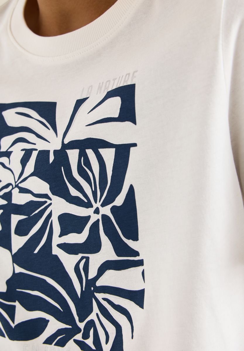 T-Shirt mit Frontprint