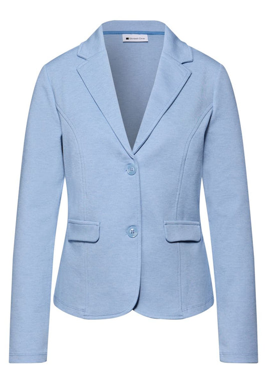 Basic Piqué Blazer
