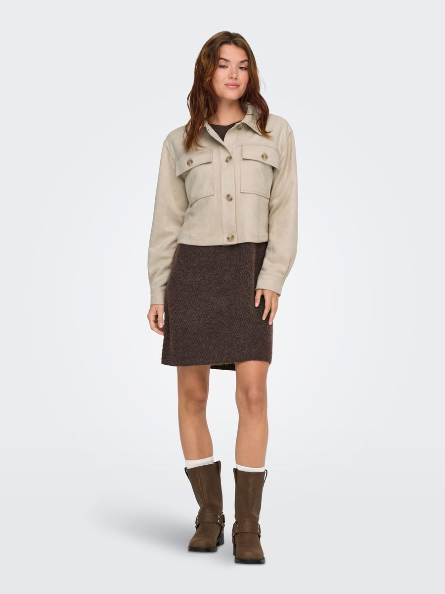 ONLBELICIA FAUX SUEDE JACKET OTW