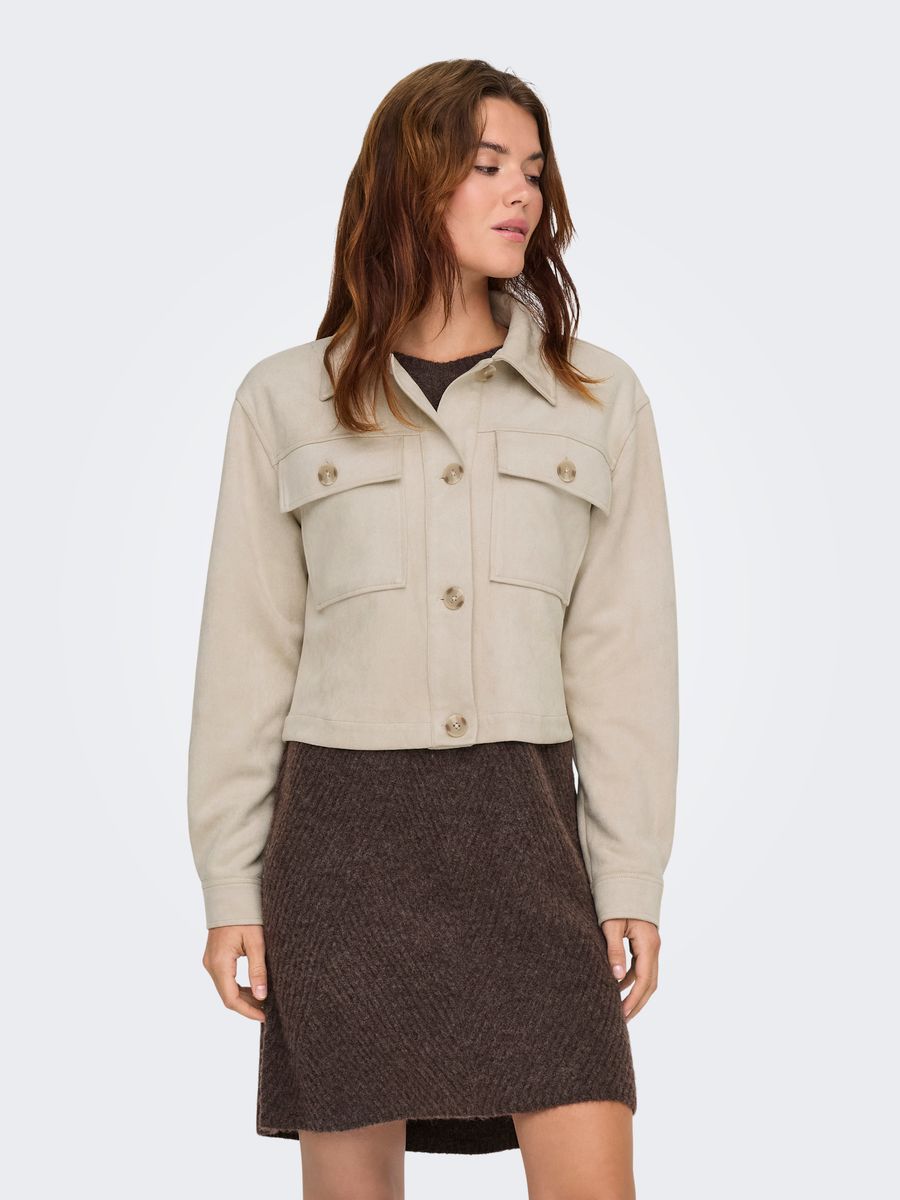 ONLBELICIA FAUX SUEDE JACKET OTW