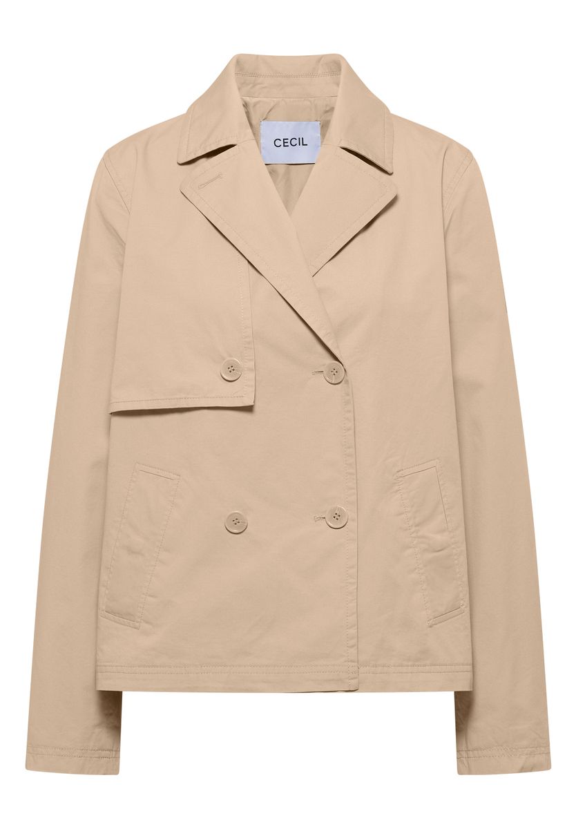 Kurzer Trenchcoat