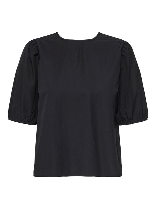 ONLJENNA S/S TIE 2-WAY TOP WVN NOOS