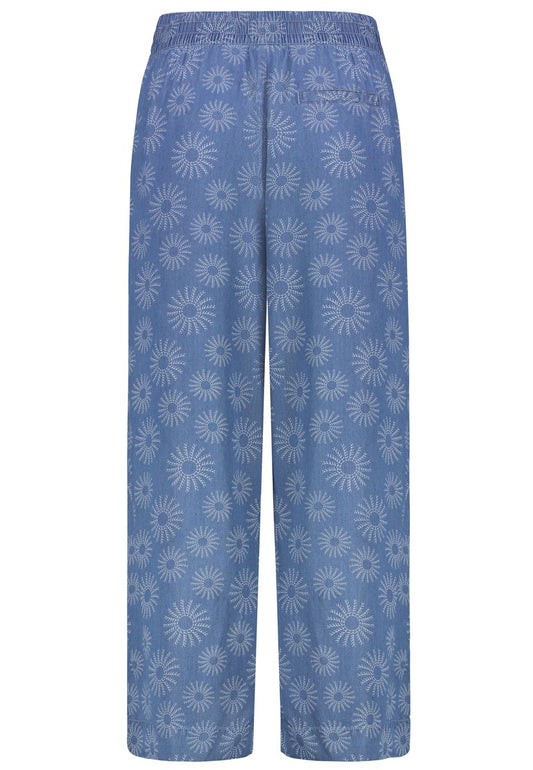 DOB Denim Culotte aus Lyocell, weit