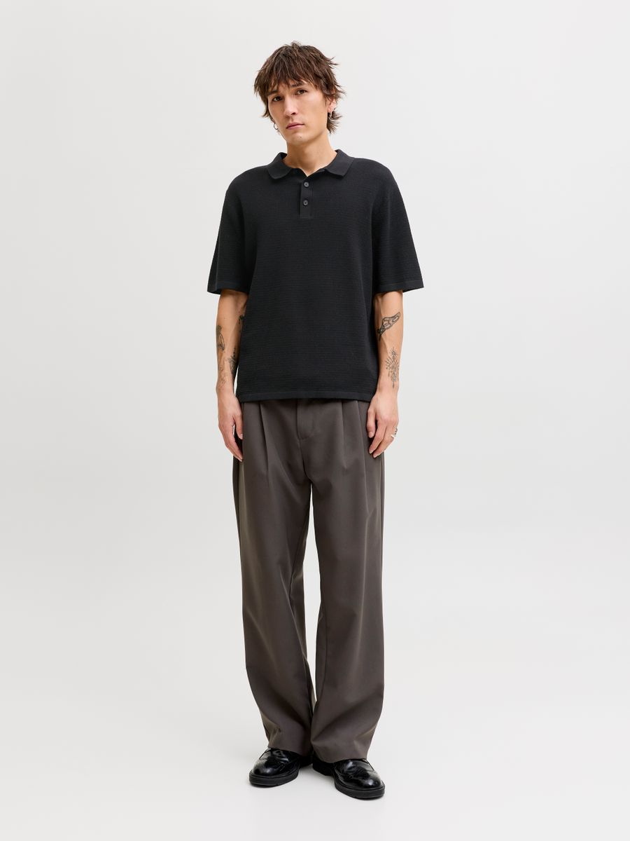 JJEGEORGE KNIT POLO SS SN