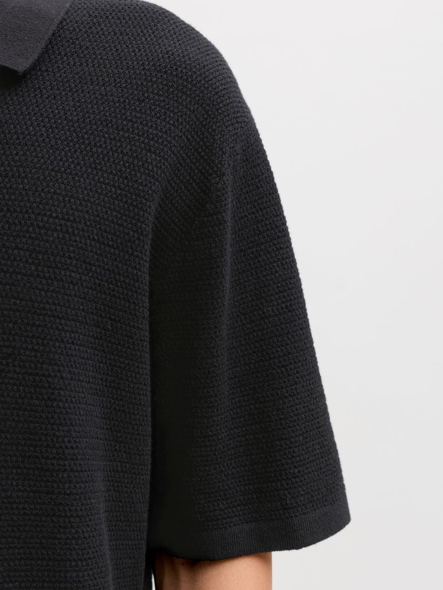 JJEGEORGE KNIT POLO SS SN