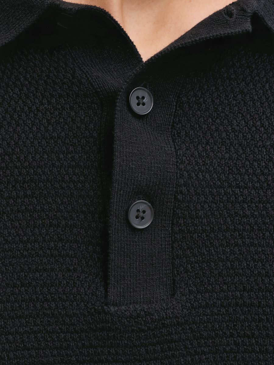 JJEGEORGE KNIT POLO SS SN