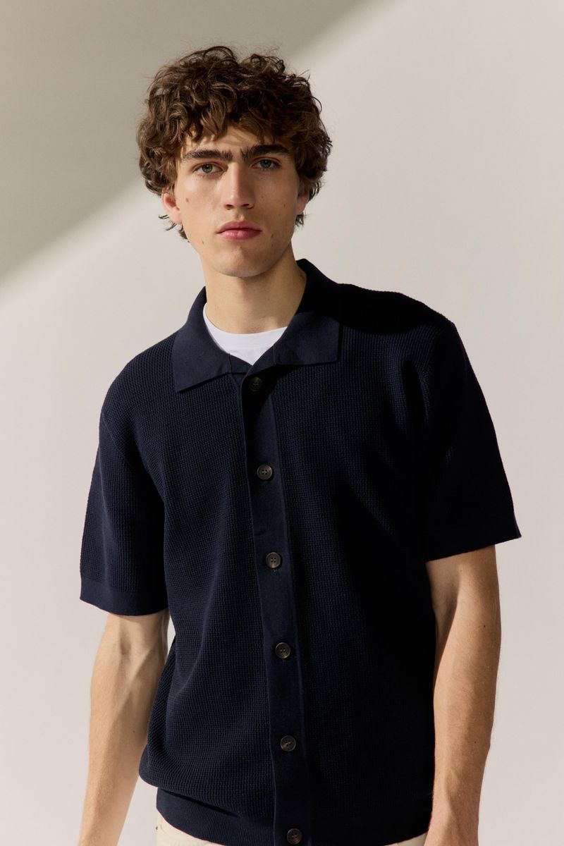 Polo Strick Shirt 1/2 Arm
