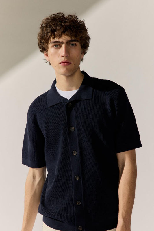 Polo Strick Shirt 1/2 Arm
