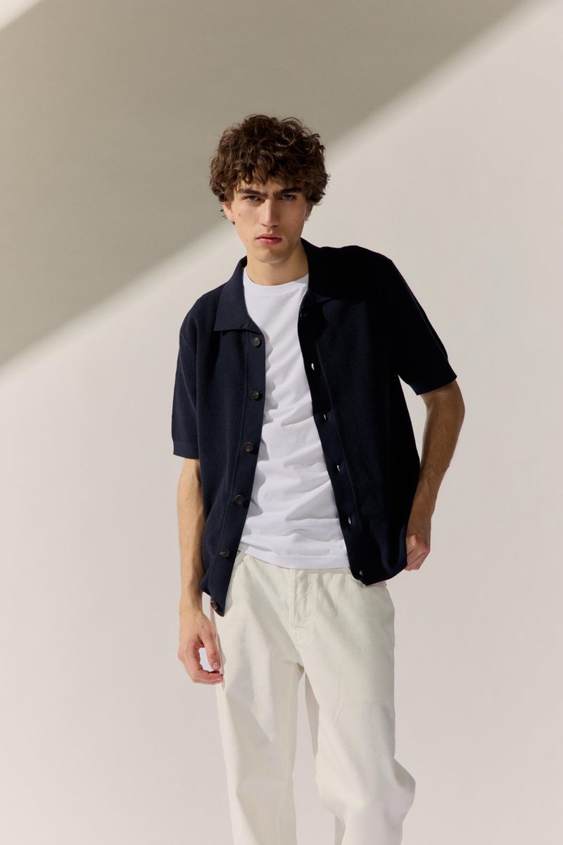 Polo Strick Shirt 1/2 Arm