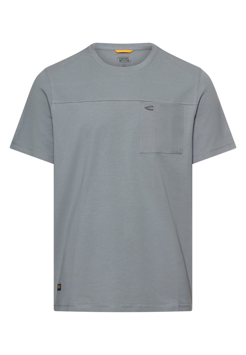 T-Shirt mit Brusttasche