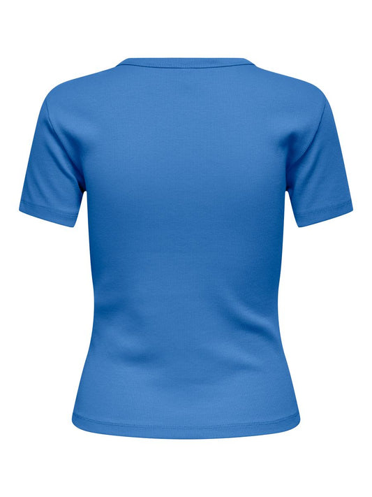 ONLVAL S/S O-NECK SOLID TOP JRS NOOS